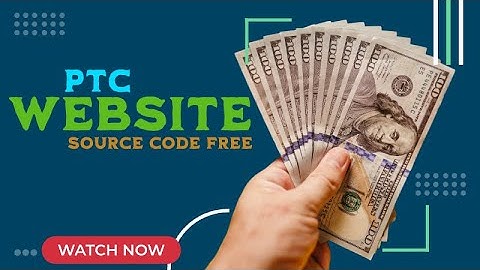 PTC WEBSITE SOURCE CODE – FREE DOWNLOAD 🔥|| MR DEVELOPER