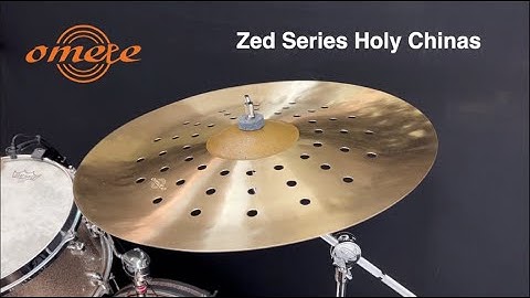 Omete Zed Series 17-inch, 18-inch, and 19-inch Holy China Cymbals