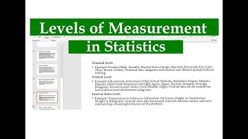Levels of Measurement in Statistics and Data Science: Nominal, Ordinal, and Interval-Ratio
