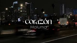 maluma - corazon (speed up)