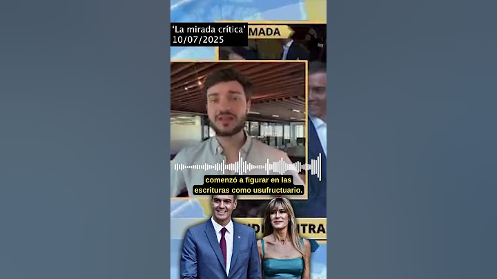 ENTRAMBASAGUAS explains the new details of the business of Begoña Gomez's family.