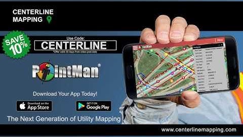 Centerline Mapping Demonstrates Using Google Directions in the PointMan App
