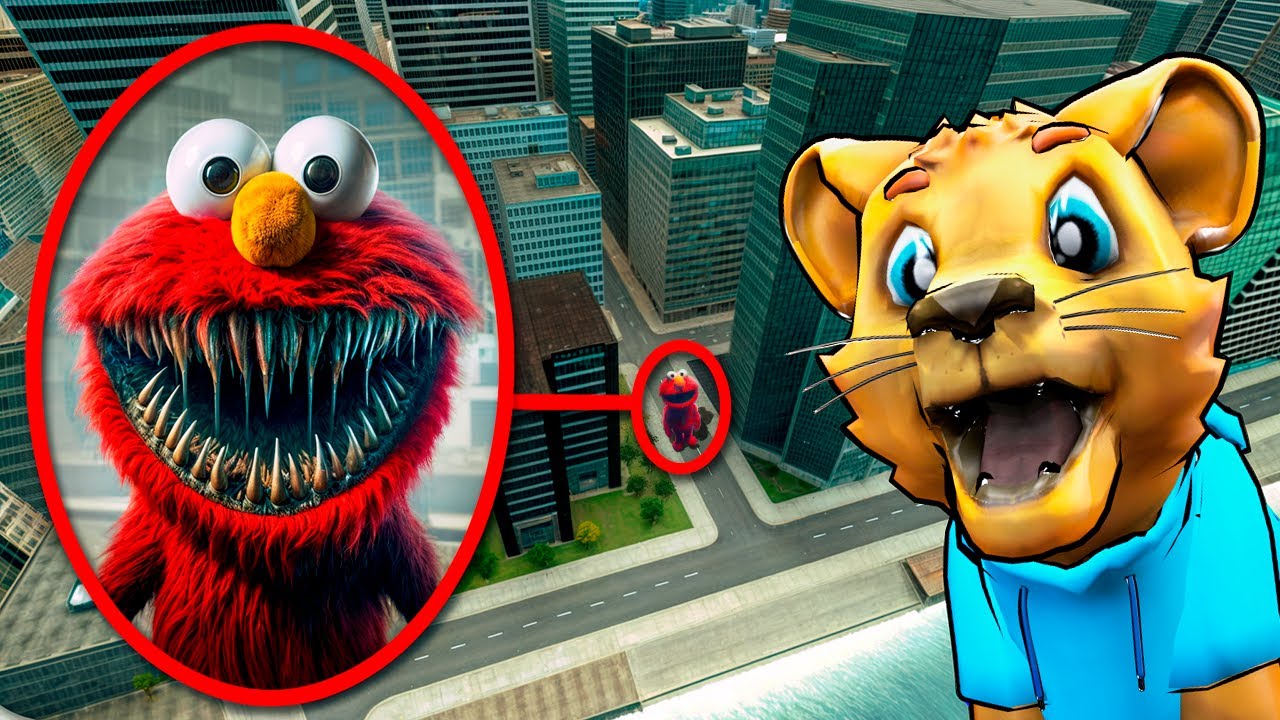 Drone Catches CURSED ELMO In a CITY... - YouTube