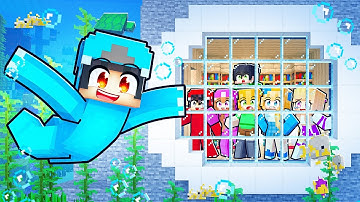 How To Build A Modern Underwater Secret Base in Minecraft