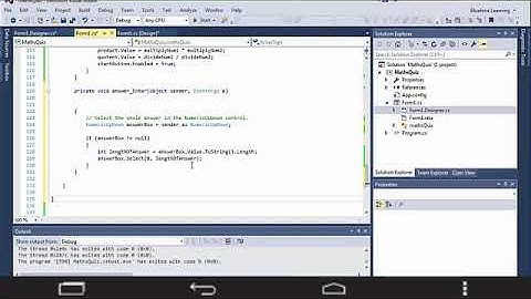 Build a Math Quiz App with C# and Visual Studio from scratch | Add Event Handlers | Part 14 | 2020