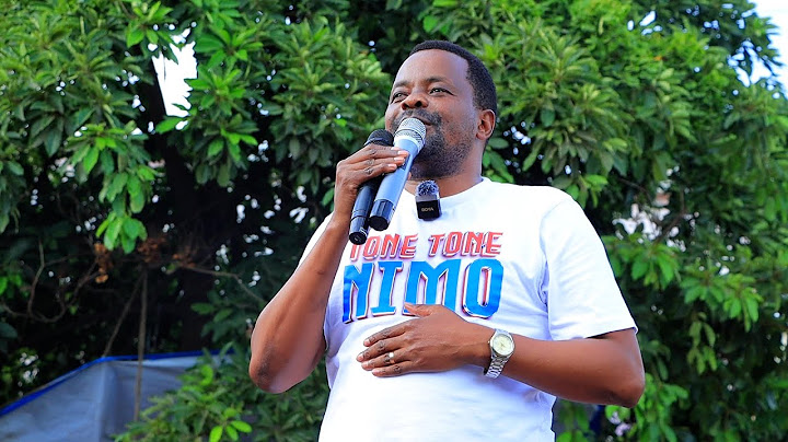 LEMA AMVAA MAKONDA NA GAMBO ARUSHA, "MIMI NIMELIPA GHARAMA"