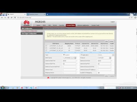 Подробная инструкция по открытию портов на модеме huawei hg8245
