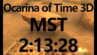 Ocarina of Time 3D MST Speedrun in 2:13:28
