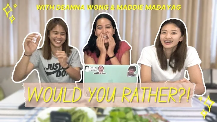 Would You Rather? (with Deanna & Maddie )+Cooking ...