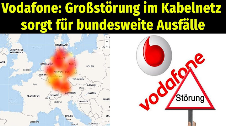 Vodafone: Großstörung im Kabelnetz sorgt für bundesweite Ausfälle