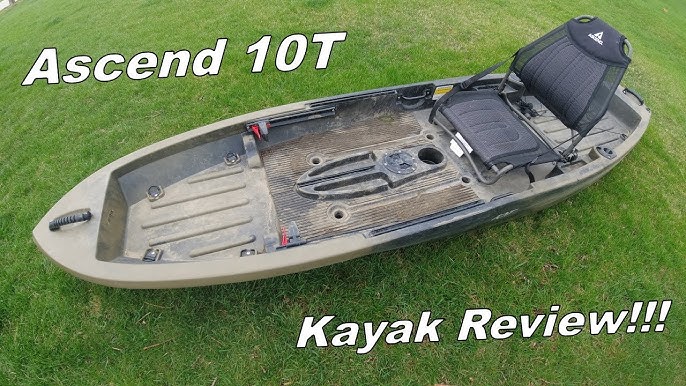 Ascend Sit On Top Fishing Kayak 10T : My mods and Walk- around 