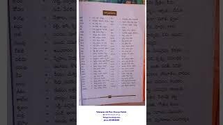 6Th Class Paryaya Padalu తరగతి పర్యాయపదాలు Resimi