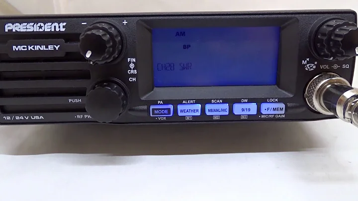 President "MCKINLEY" SWR Function