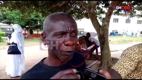 VISUALLY IMPAIRED COCONUT SELLER