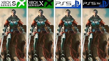 Kingdom Come Deliverance II | PS5 - PS5 Pro - Xbox Series S|X | Final Graphics Comparison