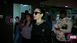 karishma kapoor returns from IIFA awards ​करिश्मा कपूर लौटी आइफा अवार्ड्स से ​