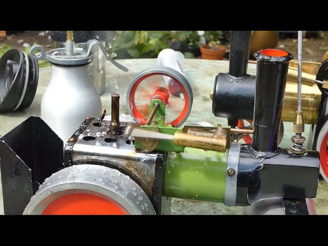 1961 Mamod SR1 Steam Roller first steaming - YouTube
