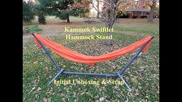 Kammok Swiftlet, Portable Hammock Stand: Initial Setup & Unboxing