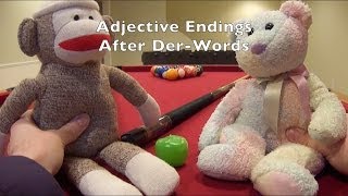 #16 Adjectives After Der-Words (GwP2) - Deutsch lernen