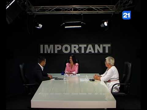 Mihai Onofrei and Vera Cecan on the IMPORTANT show