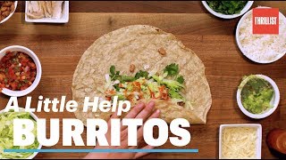 Making a burrito can be tricky, but eating even messier. luckily,
we've got our brilliant segment chef lee kalpakis to show you how
prepa...