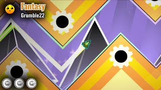 "Fantasy" by Grumble22 (3 coins) | Geometry Dash. screenshot 2