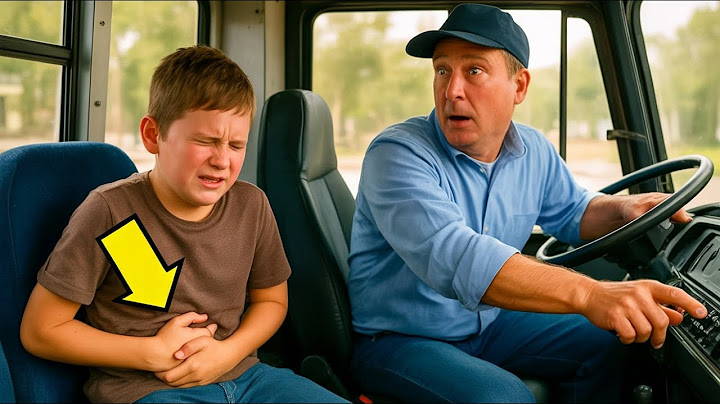 BUS DRIVER DISCOVERS WHY BOY FEELS PAIN WHEN SITTING… AND DECIDES TO CALL THE POLICE