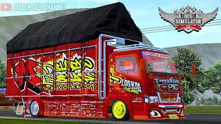 Mod Bussid Truk Canter Tranding Topic Ceper Spesial Kontes || Bus Simulator Indonesia