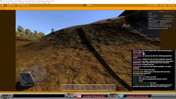 Fantasy Project - Cutting Holes in my Terrain #gamedev #modelling #unity3d (Part 11)