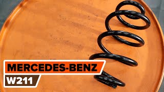 Hvordan bytte Forblinklys og bakblinklys MERCEDES-BENZ E-CLASS (W211) - online gratis video