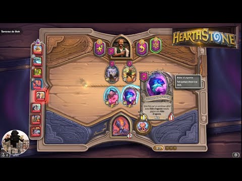 I test the fish in the battleground mode on Hearthstone