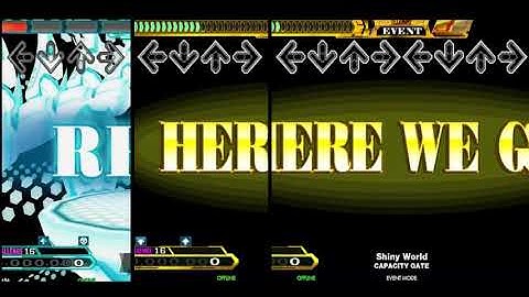 DDR / Shiny World (CHALLENGE) - How to get a easy GFC & PFC