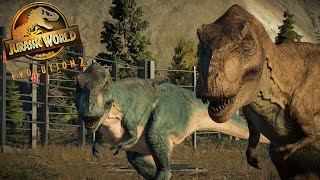 T-Rex Family - Jurassic World Evolution 2 Cinematic