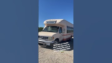 Come check out how much our shuttle bus build costs #skooliebuild #vanlife #busconversion #buslife