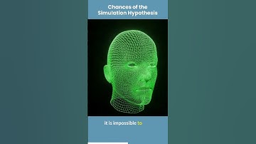 "chances of the simulation hypothesis"#shorts #science #simulation #theory #youtube #youtubeshorts