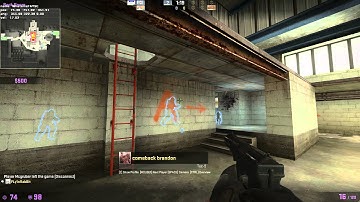 CSGO: Some freaking nerd hacking in Casual because he