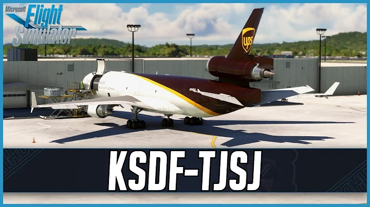 TFDi MD-11 | Real World UPS OPS - HEAVY Cargo | Louisville -  San Juan | VATSIM