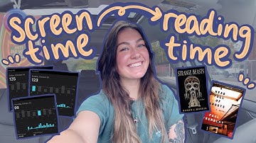 Swapping Screen Time for Reading Time😅... and Finding a New Favorite Book!?🤩