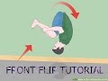تعلم الباركور حركة فرونت فلب How to do front flip