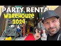Party rental business warehouse tour  organization secrets unveiled