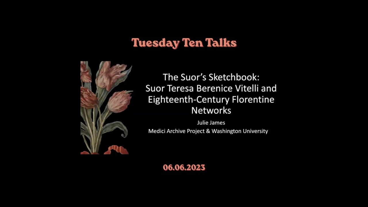 JULIE JAMES - The Suor's Sketchbook
