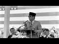 Pidato Legendaris Presiden RI Soekarno, Sosok yang Dicintai Sekaligus Dibenci dan Ditakuti Dunia.
