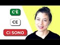 C'È, CE & CI SONO: Italian Expressions Explained
