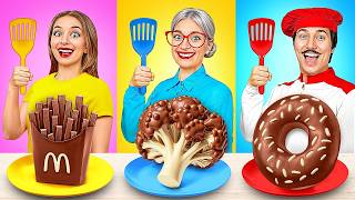 Me vs Grandma Cooking Challenge | Funny Moments by TeenDO Challenge