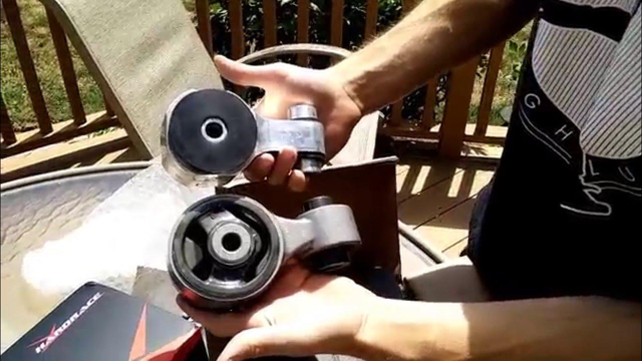 Hardrace rear engine vs Hasport rear engine Honda si YouTube