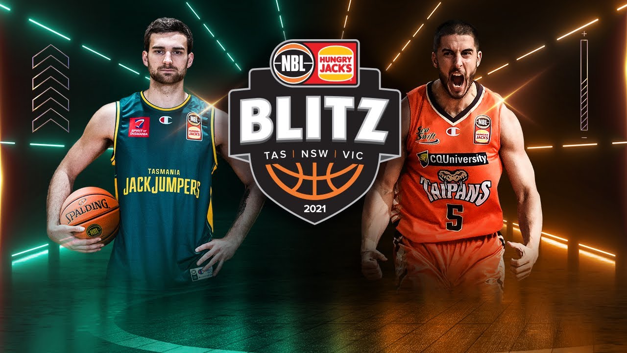 2021 NBL Blitz Stream Tasmania JackJumpers vs Cairns Taipans