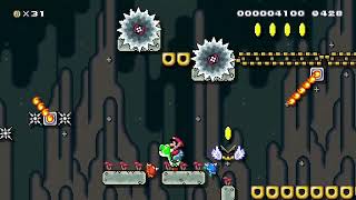 Learn to Yoshi V2 by Brian Super Mario Maker 1 ✹Nintendo Wii U✹ No Commentary #cnk