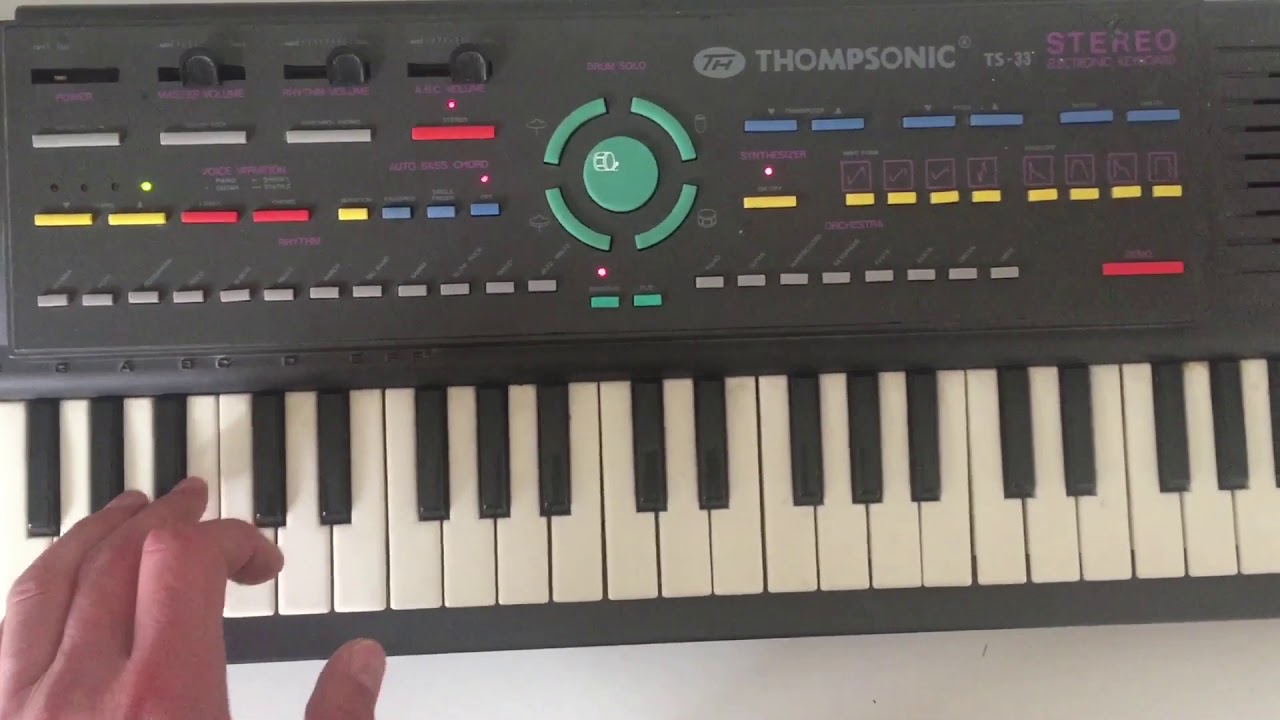 Thompsonic TS-33 (Fujiya Medeli MC-33) Reverb.com sale - YouTube