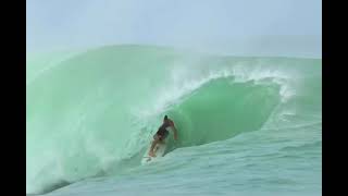 Benji Brand rides Tiger Twin on BIGGEST south swell of the year!