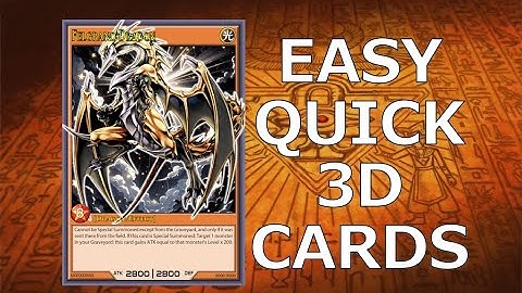 Unity Yu-Gi-Oh! Custom Card Maker V1.0 - Ziedar (OMA)